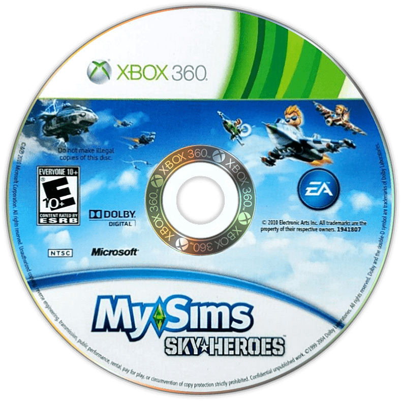 MySims SkyHeroes media 2 for Xbox 360
